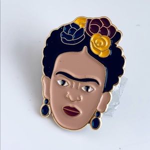 Frida Kahlo Soft Enamel Lapel Pin